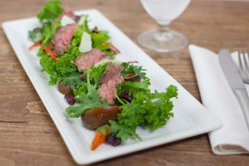 GRASS-FED BEEF SALAD WITH ROASTED CARAWAY VINAIGRETTE