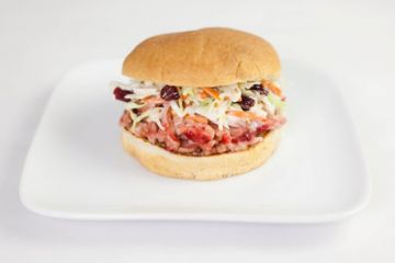 SOUTHERN STYLE SWEET AND SPICY PULLED CHICKEN SANDWICH